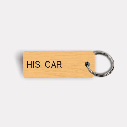 HIS CAR Keytag