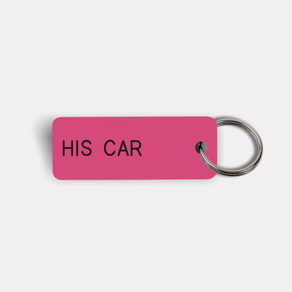 HIS CAR Keytag