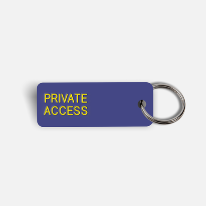 PRIVATE ACCESS Keytag