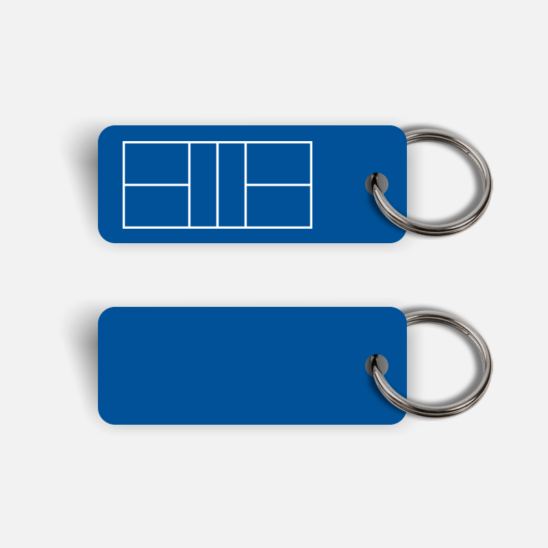 [CUSTOM] Pickleball Court Keytag Various Keytags