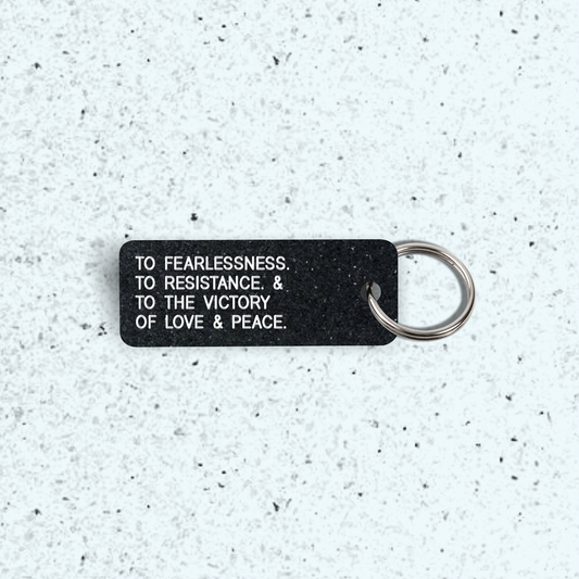 THE VICTORY OF LOVE & PEACE Keytag (2022-03-06)