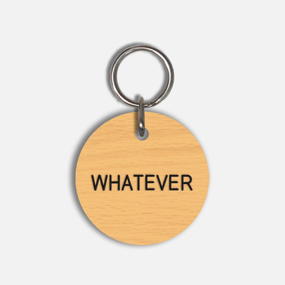WHATEVER Large Pet Tag