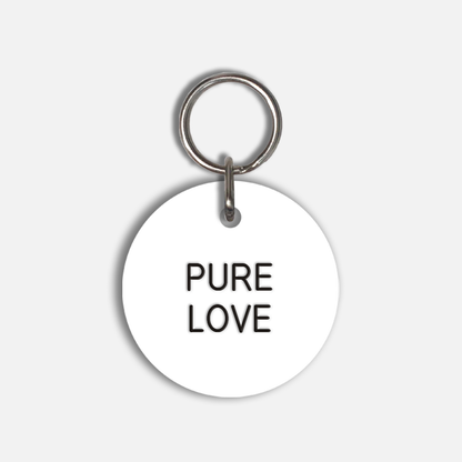 PURE LOVE Large Pet Tag