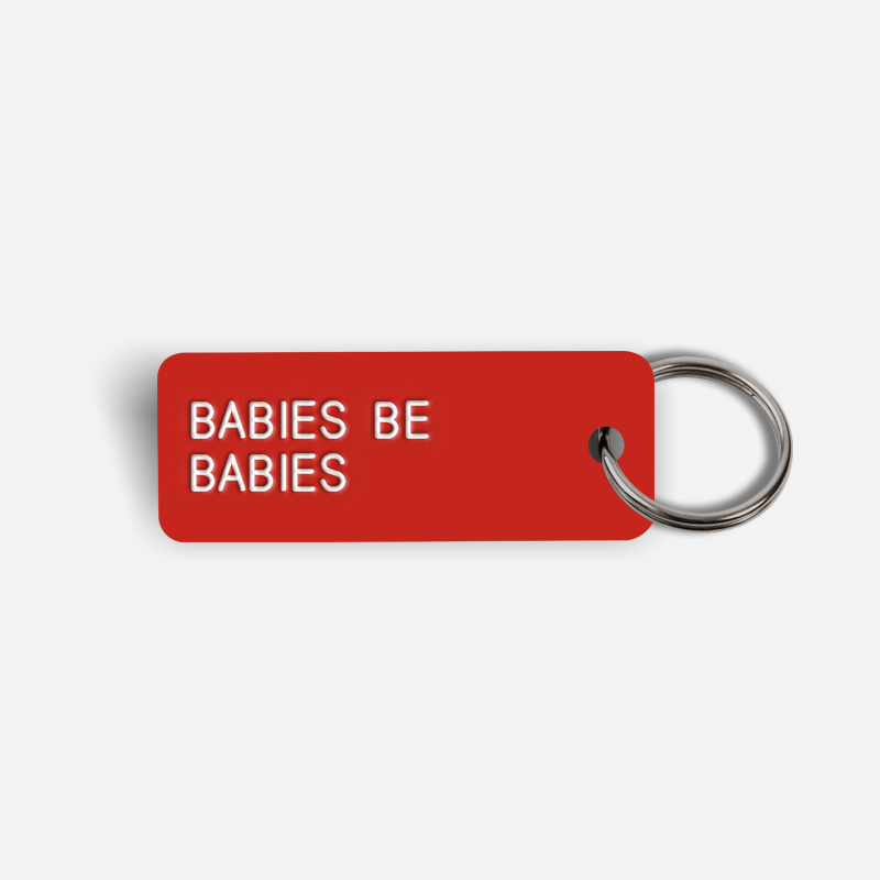 [Cup of Jo] BABIES BE BABIES Keytag