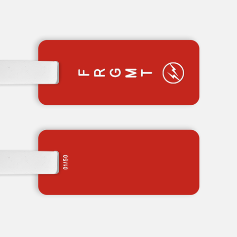 小物 fragment CUSTOM FRGMT Luggage Tag fragment CUSTOM] FRGMT Luggage Tag – Various Keytags