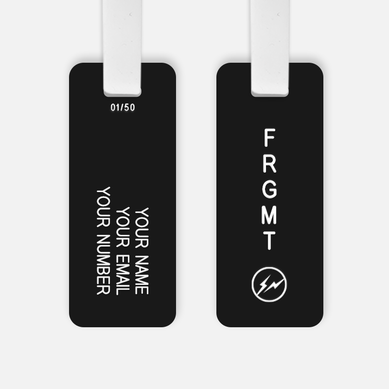 [fragment CUSTOM] FRGMT Luggage Tag