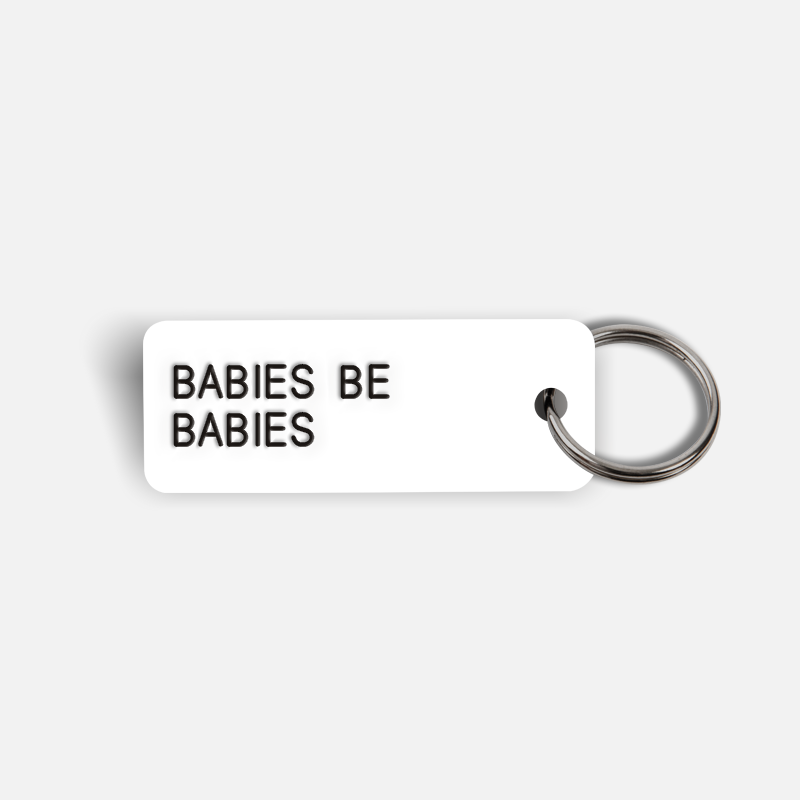 [Cup of Jo] BABIES BE BABIES Keytag